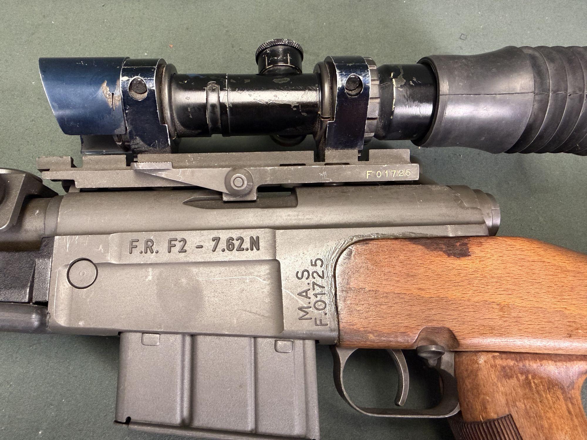 French MAS FR-F2 Sniper Rifle 7.62 NATO APX L806 Scope Matching Mount - Image 13