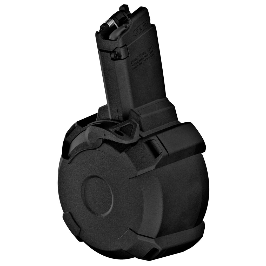 Magpul PMAG D-50 EV9 Drum – 50rd 9mm, CZ Scorpion EVO 3, Black