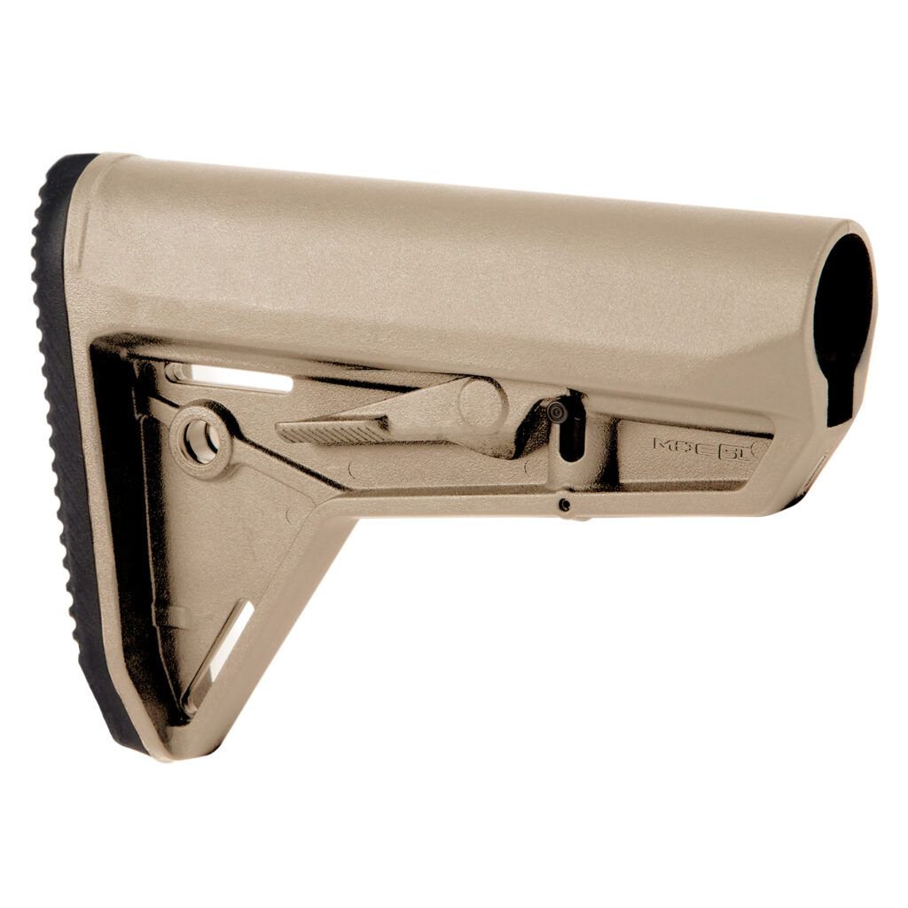Magpul MOE SL Carbine Stock – Mil-Spec AR-15/M4, Flat Dark Earth