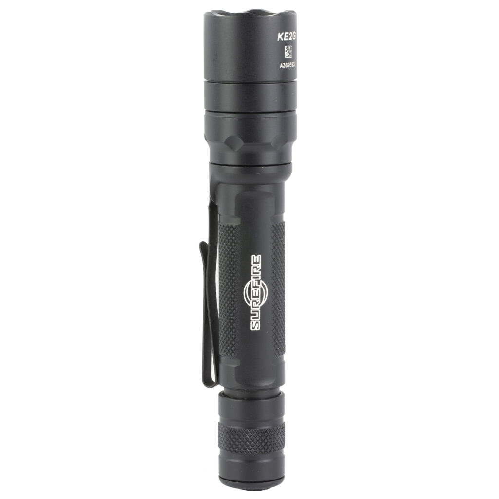 SureFire EDCL2-T Everyday Carry Light 2 – 5/1,200 Lumens, Two 123A, Black