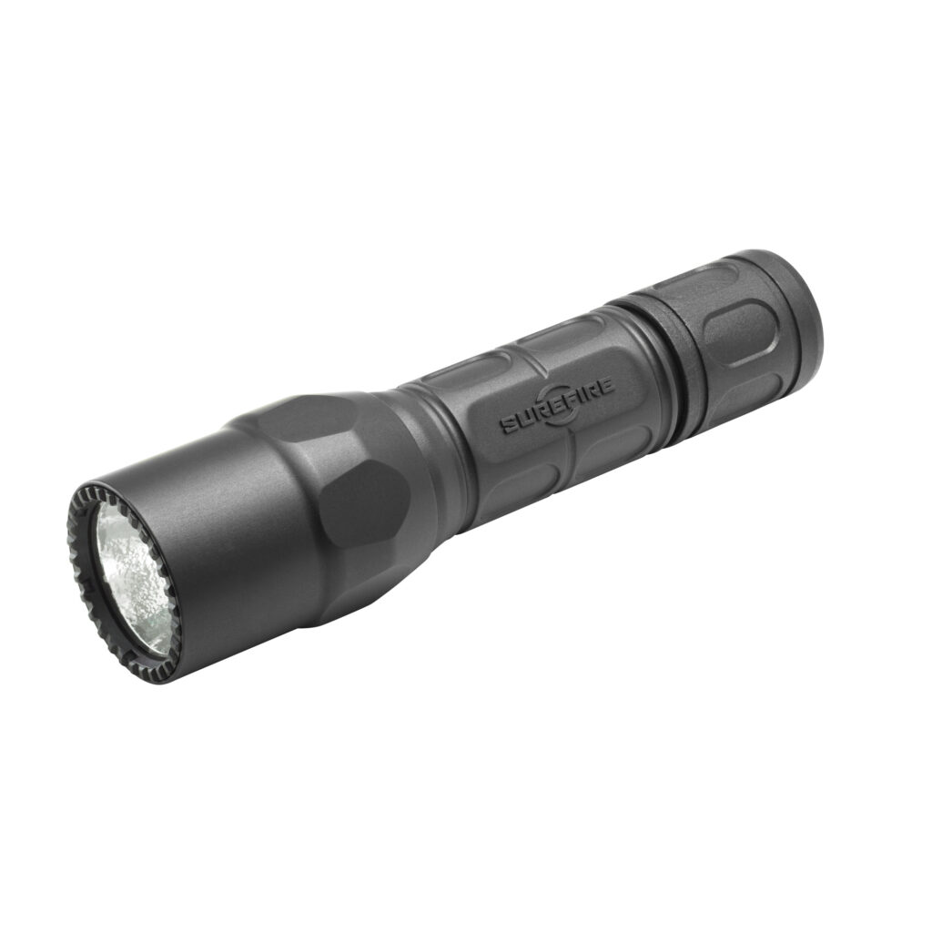 SureFire G2X Pro Flashlight – 15/600 Lumens Dual-Output LED, Click Tailcap, Black