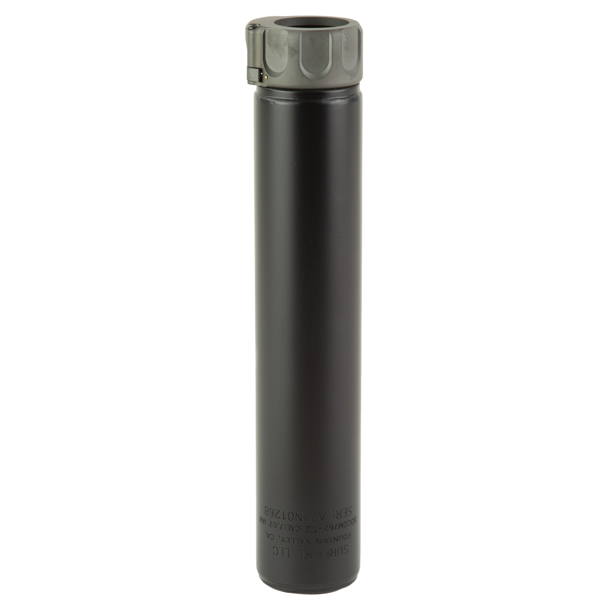 SureFire SOCOM762-Ti2 Suppressor – 7.62mm, Titanium, SOCOM Fast-Attach, 7.9", 11 oz, Black - Image 2