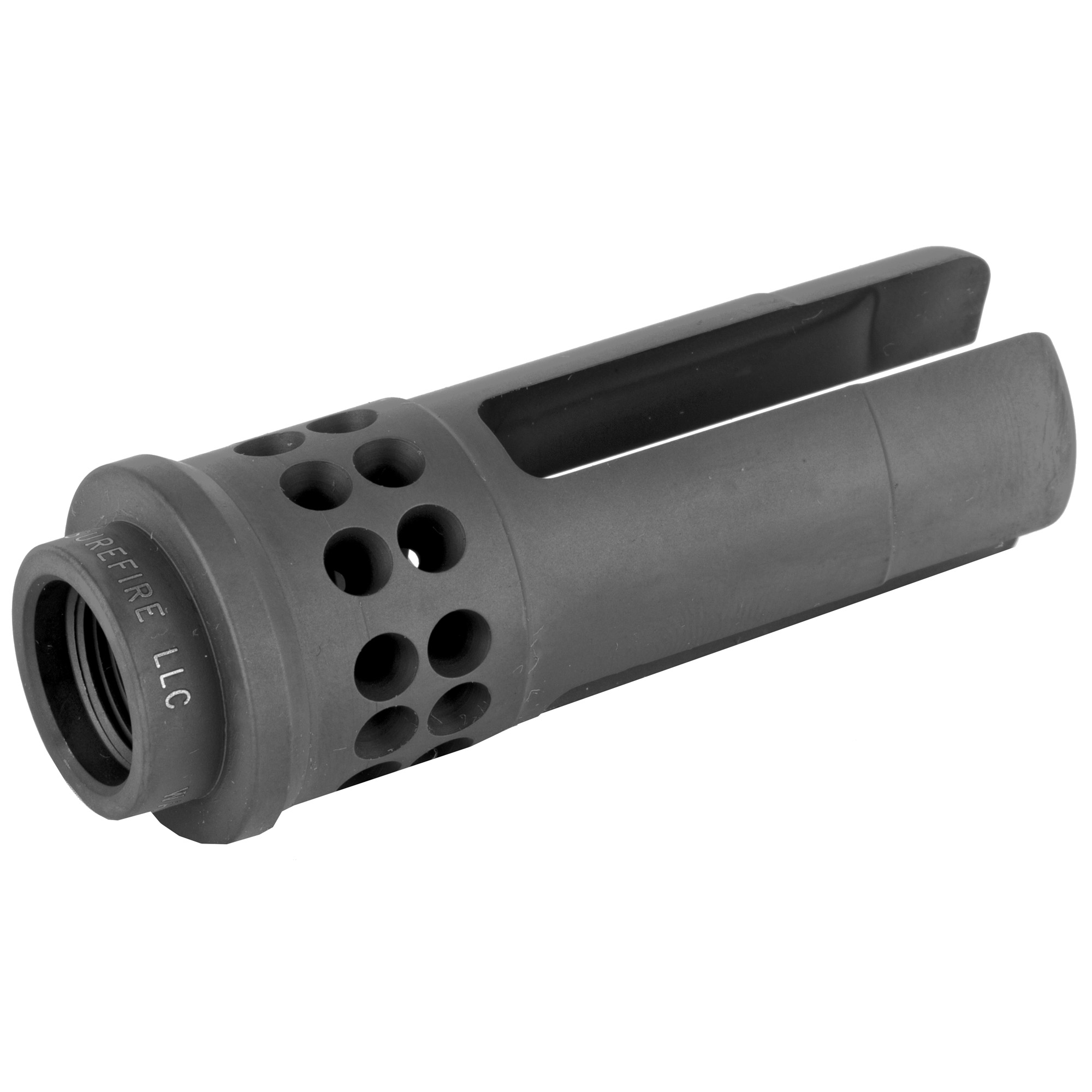 SureFire WarComp 3-Prong Flash Hider – 5.56mm, 1/2x28, SOCOM Suppressor Adapter, Black