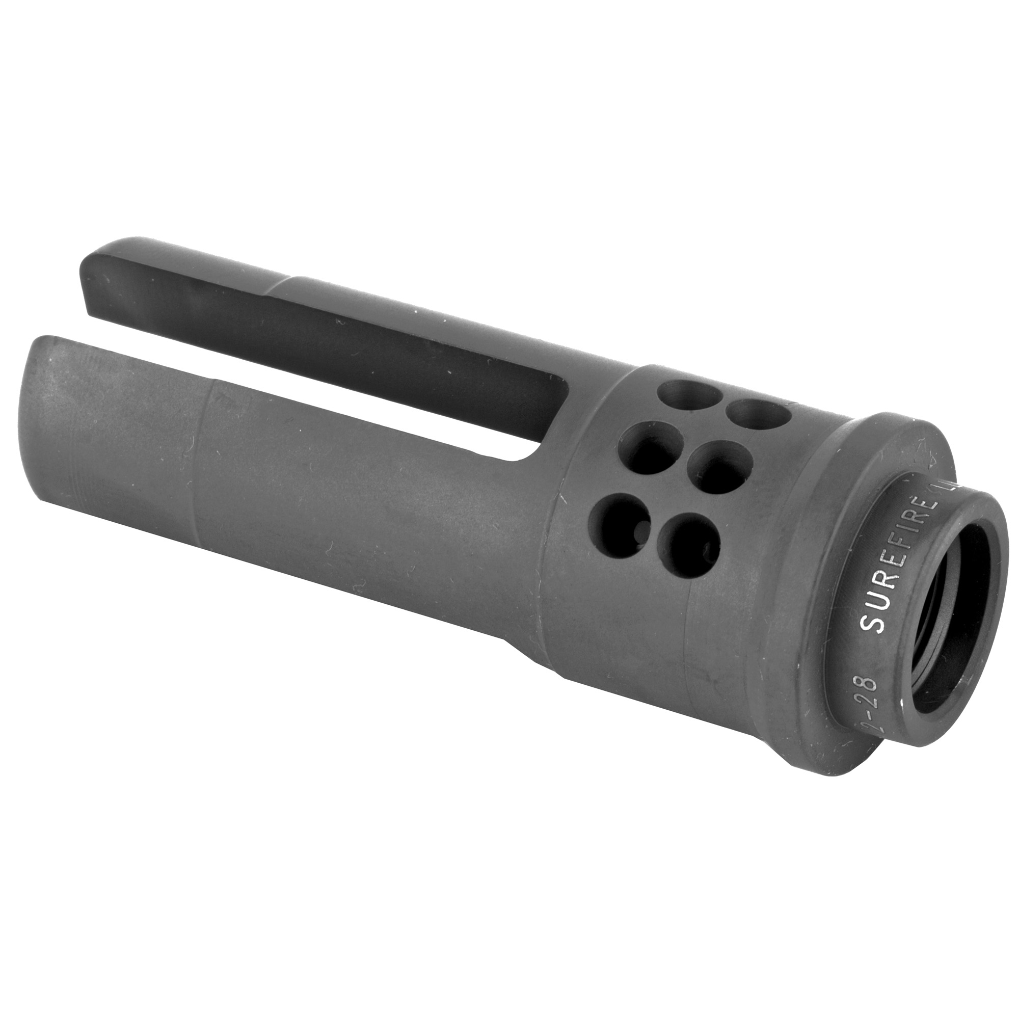 SureFire WarComp 3-Prong Flash Hider – 5.56mm, 1/2x28, SOCOM Suppressor Adapter, Black - Image 2