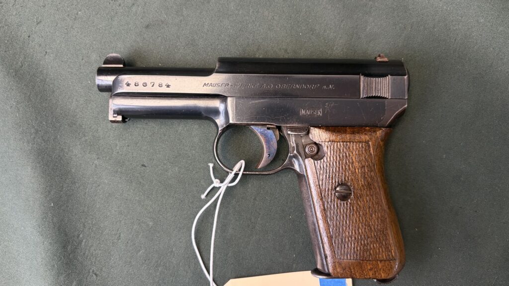 Mauser Model 1914 Pistol .32 ACP 7.65mm Excellent with Leather Holster